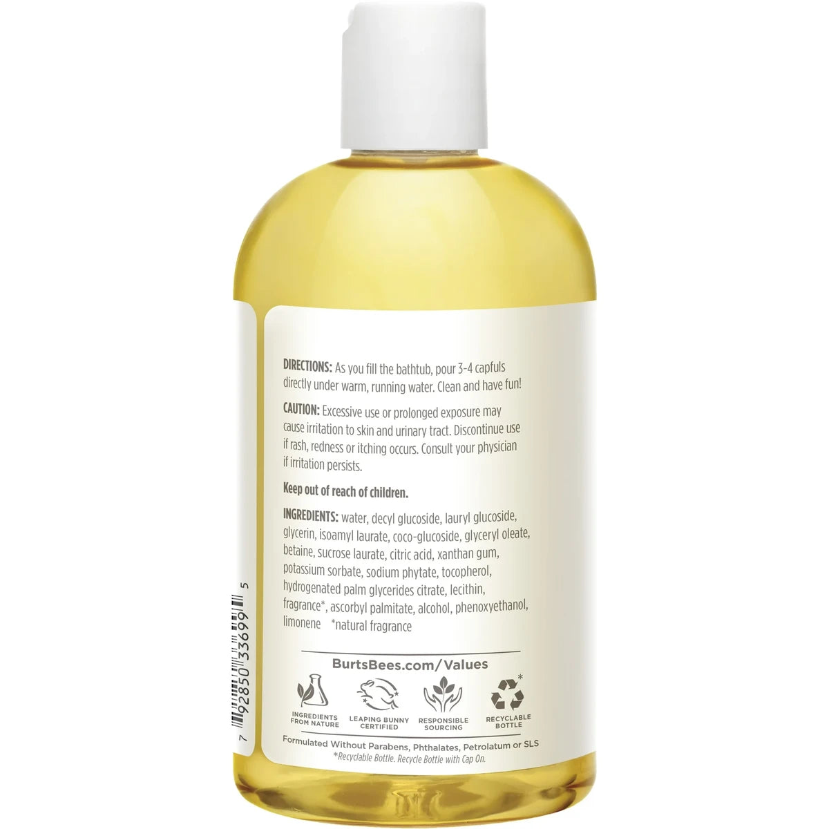 Burts Bee Baby Bubble Bath Tear Free 12Oz (Pack of 12)