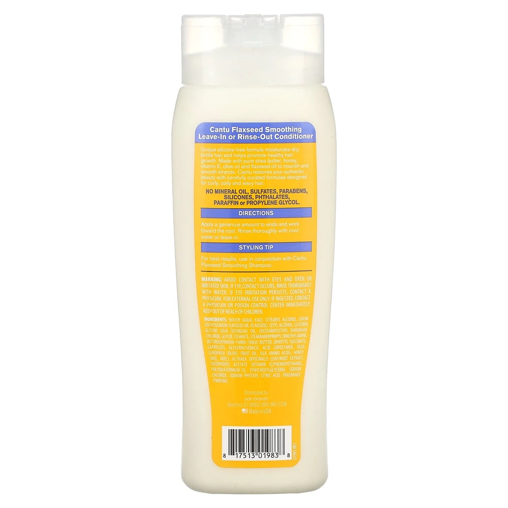 Cantu Flaxseed Conditioner 13.5 Oz (Pack of 12)