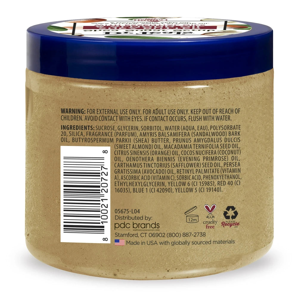 Dr Teal s Shea Sugar Body Scrub with Shea Butter Almond Oil and Essential Oils 19 Oz (Pack of 12)