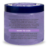 Dr Teal’s Shea Sugar Sleep Scrub with Melatonin Lavender & Essential Oils 19 oz (Pack of 12)