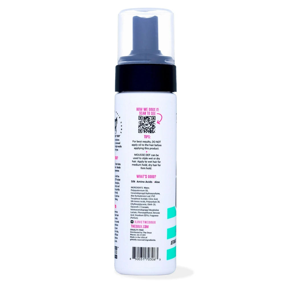 The Doux Mousse Def Texture Foam Curl Enhancer - (Pack of 12) 7 Fl.Oz