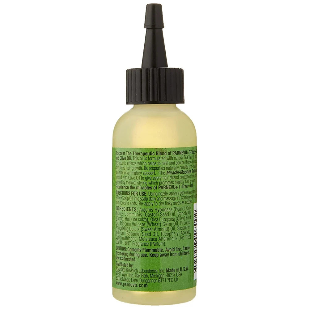 Parnevu T-Tree Scalp Oil 2 Oz (Pack of 12)