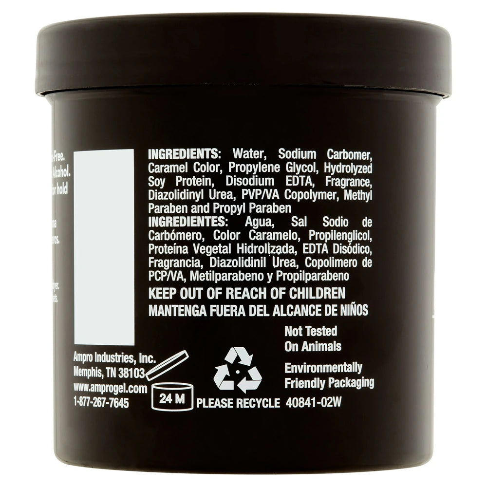 Ampro Pro Styl Super Hold Protein Styling Gel 15 oz. Moisturizing Unisex 15oz (Pack of 12)
