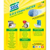 S.O.S Steel Wool Soap Pads Lemon Fresh 4.8oz (Pack of 6)