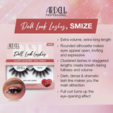 Ardell Doll Look Lashes Smize Fluffy Clusters Full Curls 1 Ea 0.32 oz (Pack of 72)