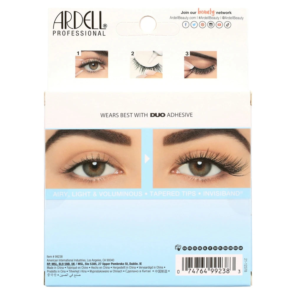 Ardell Black Lash Light as Air 523 4 Pairs nan (Pack of 36)