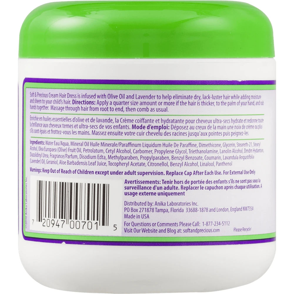 Soft & Precious Moisturizing Creme for Hair Dress 5 Oz (Pack of 6)