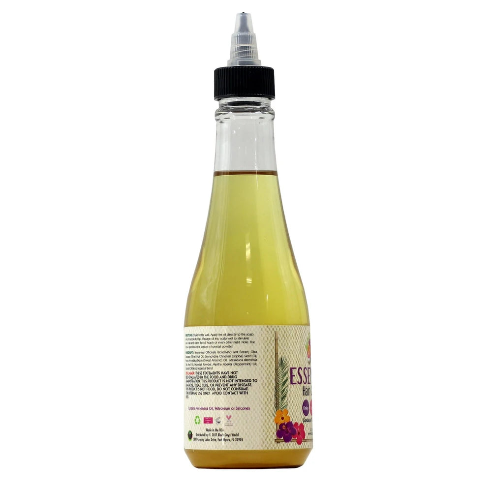 Alikay Naturals Essential 17 Growth Hair Oil 8 oz. All Hair Types 8 Fl. Oz (Pack of 12)