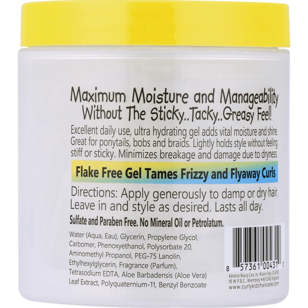 Curly Kids Mixed Hair Care Curl Moisturizing Jar Hair Styling Gel 6 fl oz Chil 6 Oz (Pack of 6)