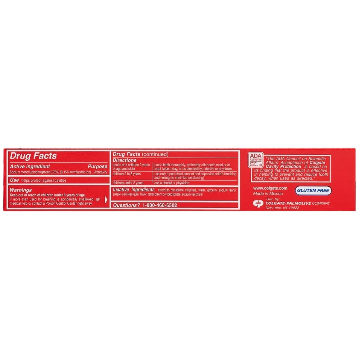 Colgate Cavity Protection Fluoride Toothpaste 4Oz (Pack of 24)