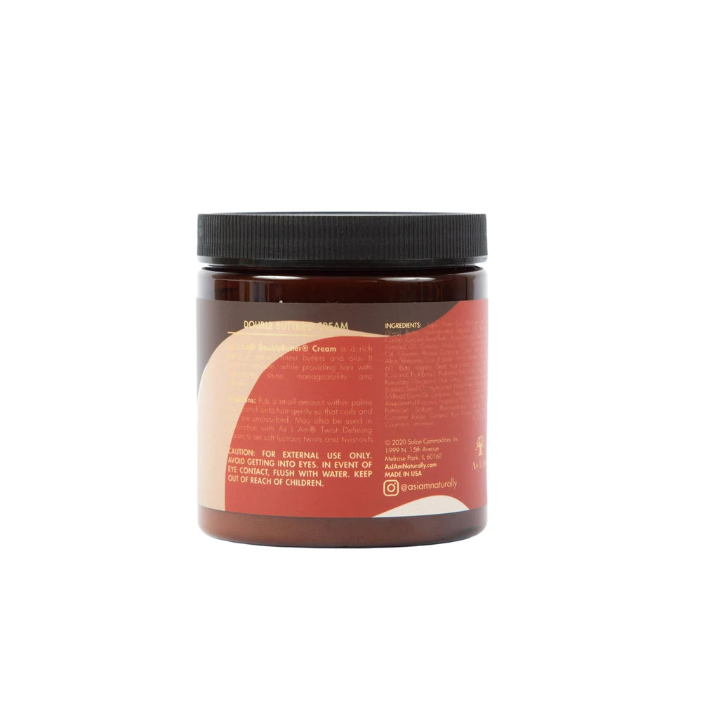 As I Am Double Butter Rich Daily Moisturizer 8 Oz (Pack of 12)