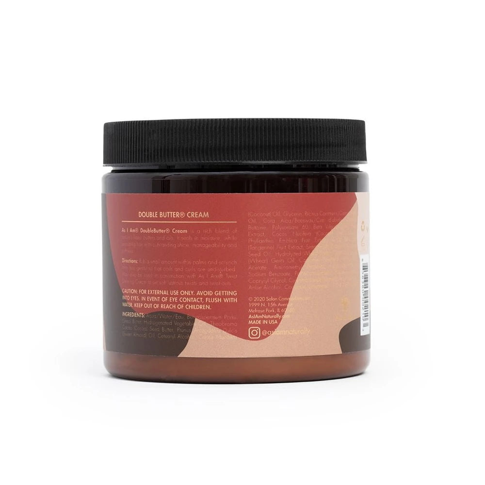 As I Am Double Butter Rich Daily Moisturizer 16 Oz (Pack of 12)