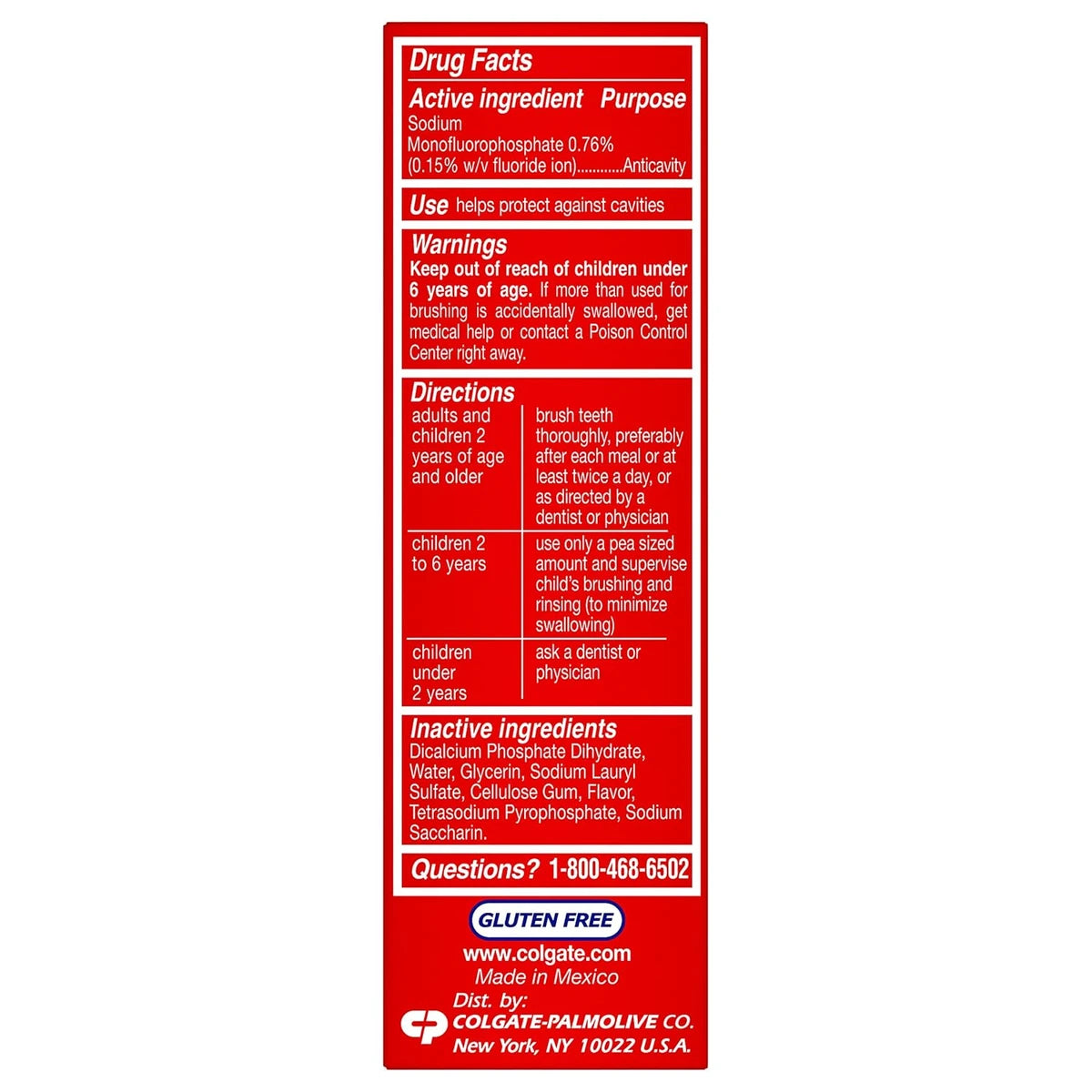 Colgate Cavity Protection Toothpaste Great Regular Flavor 1Oz (Pack of 24)