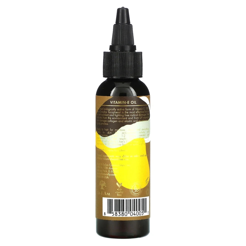 Pure Oils Vitamin E Oil 2 fl oz (60 ml) As I Am 2 Fl. Oz (Pack of 6)
