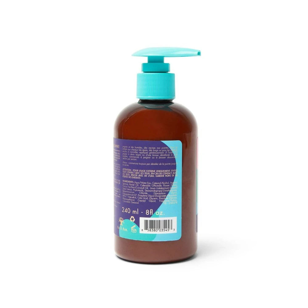As I Am Born Curly Argan Leave-In Conditioner & Detangler - 8 ounce 8 Oz (Pack of 6)