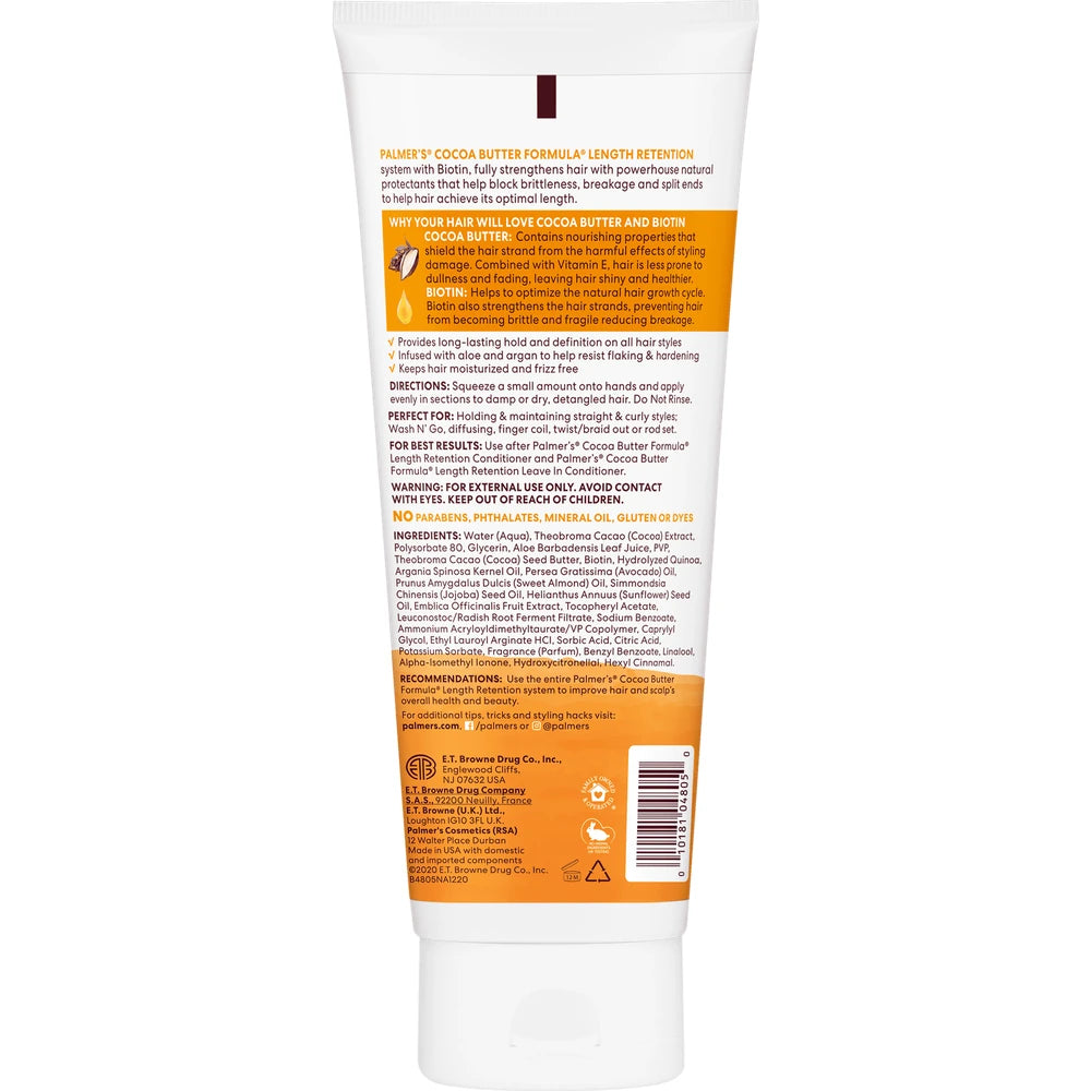 Palmer s Cocoa Butter Formula Length Retention Defining Hair Gel 7 fl. oz. 7 Fl. Oz (Pack of 6)