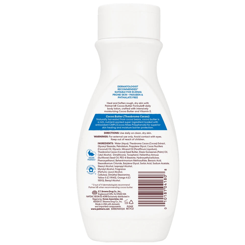 Palmer s Cocoa Butter Formula Daily Skin Therapy Body Lotion 8.5 fl. oz. 8.5 Fl. Oz (Pack of 12)