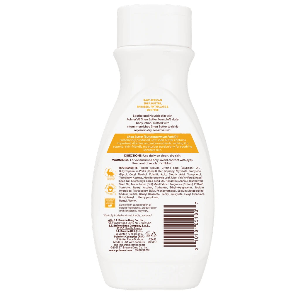 Palmer s Shea Butter Formula Raw Shea Nourishing Body Lotion 8.5 fl. oz. 8.5 Fl. Oz (Pack of 6)
