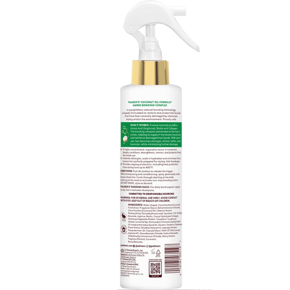 Palmer s Coconut Oil Formula Bonding Repair Complex 6.7 fl. oz. 6.7 Oz (Pack of 6)