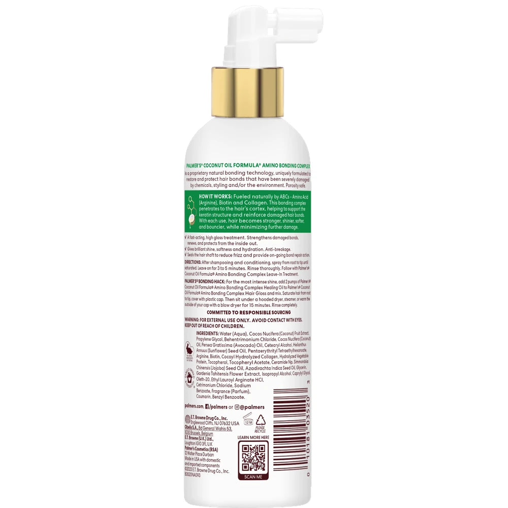 Palmer s Coconut Oil Formula Bonding Hair Gloss 4.0 fl. oz. 4 Fl. Oz (Pack of 6)