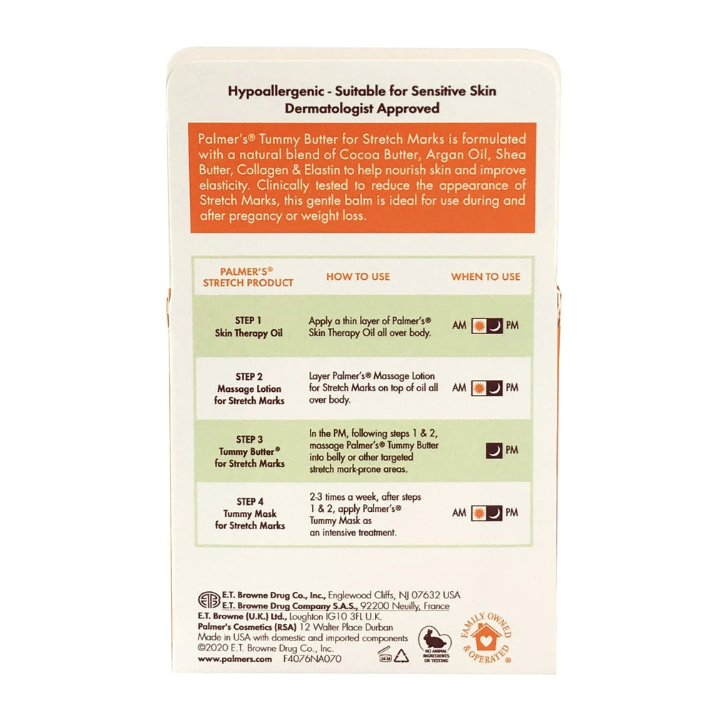 Palmer's Cocoa Butter Formula Tummy Butter For Stretch Marks 4.4 Oz (Pack of 6)