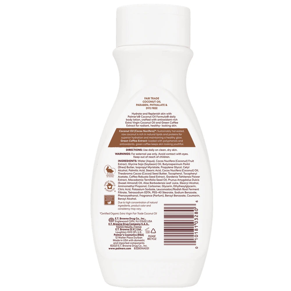 Palmer s Coconut Oil Formula Body Lotion for Dry Skin 8.5 fl. oz. 8.5 Fl. Oz (Pack of 6)