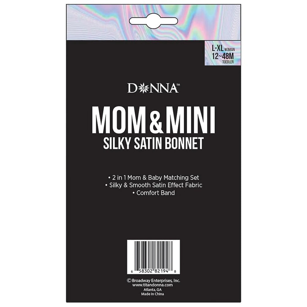 Donna Silky Satin Bonnet - 1.0 set nan (Pack of 48)