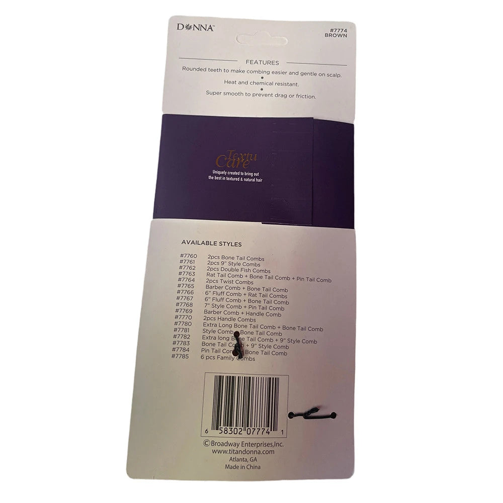 Donna Collection Detangling Comb 1 Ea nan (Pack of 48)