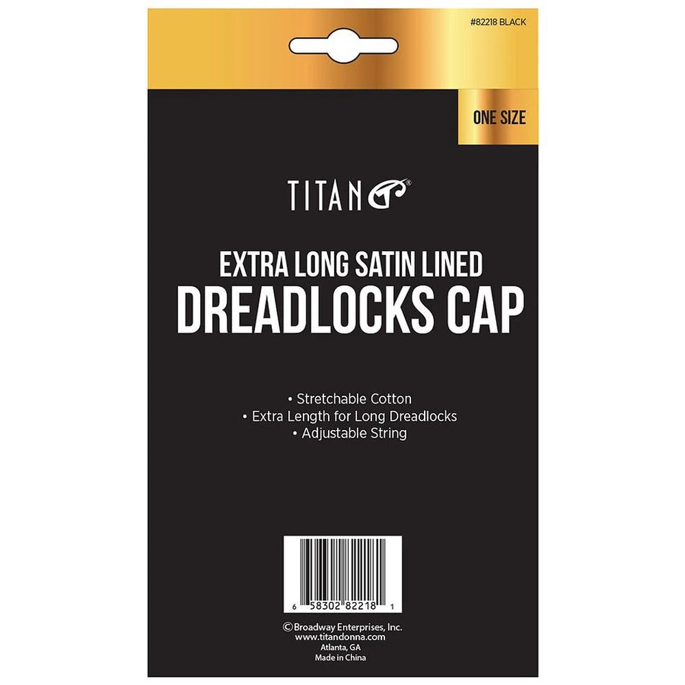 Titan Sport Satin Lined Dreadlock Cap - 1.0 EA nan (Pack of 48)