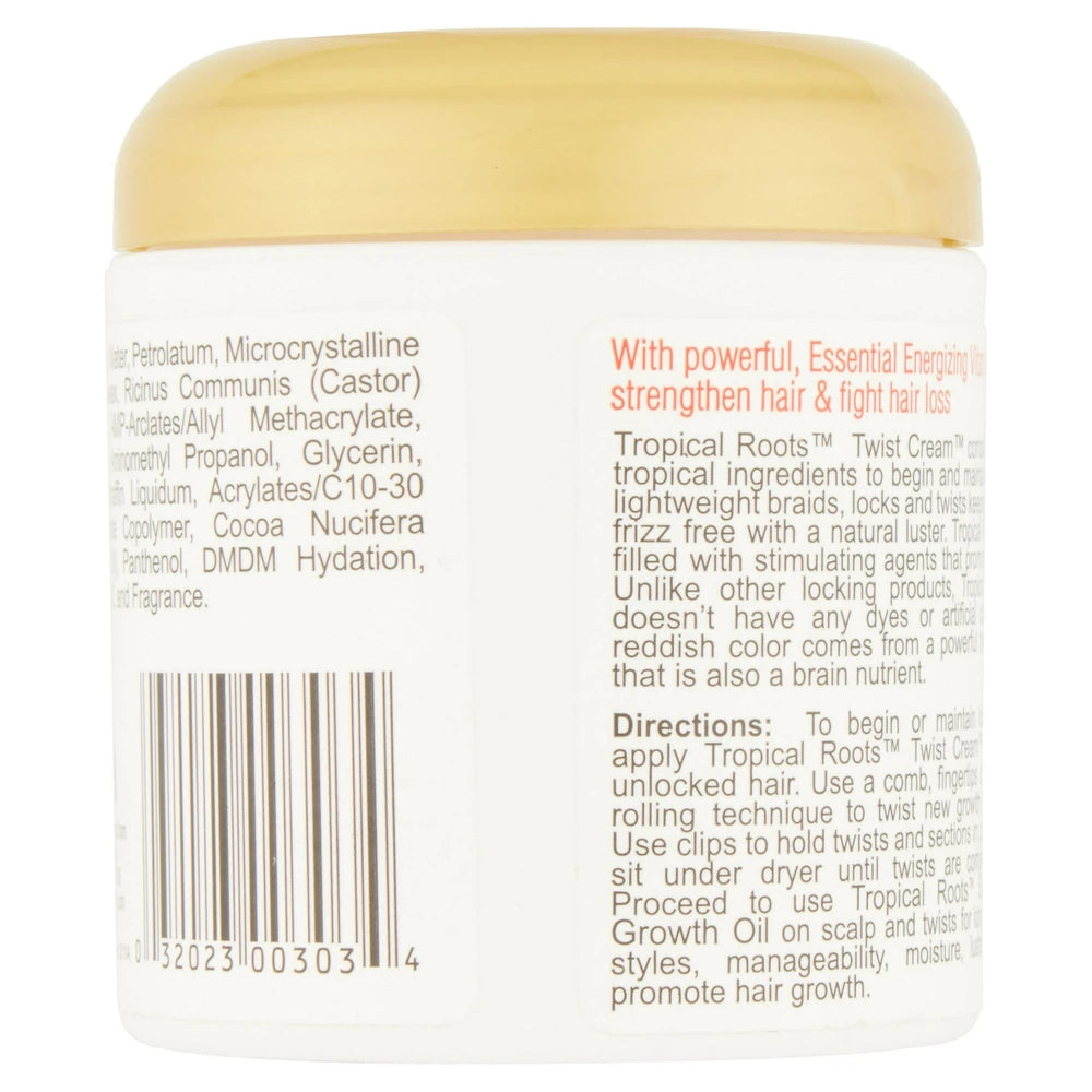 Bronner Brothers Tropical Roots Twist Cream 6 Fl. Oz (Pack of 12)
