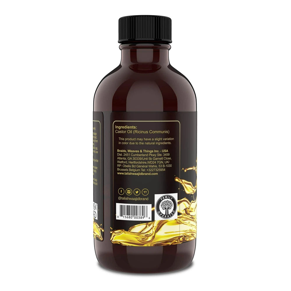 Taliah Waajid Black Earth Products Jamaican Black Castor Oil Original  4oz 4 Oz (Pack of 6)