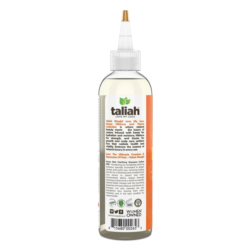 Taliah Waajid Love My Locs Honey Mint Clarifying Sulfate Free Shampoo - 8 oz 8 Fl. Oz (Pack of 6)