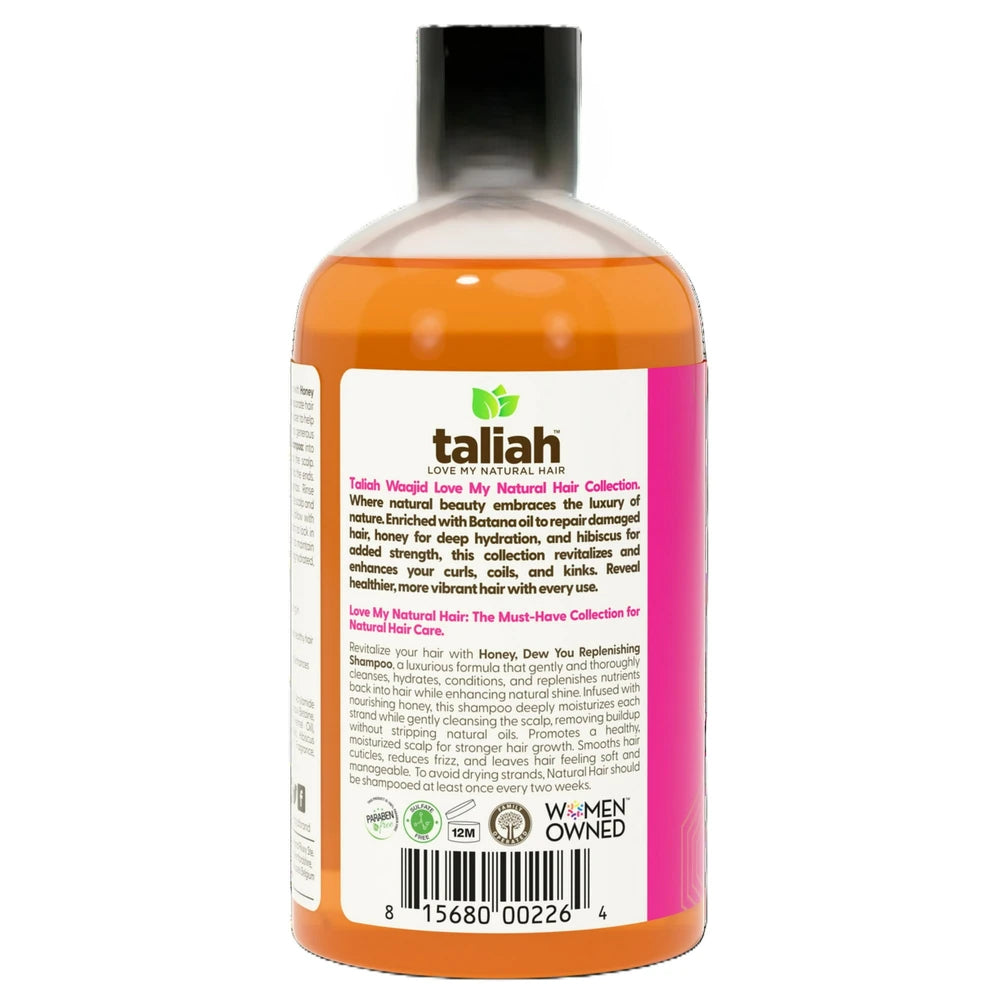 Taliah Waajid Love My Natural Hair Detangling Shampoo with Batana Oil  Honey  an 12 Fl. Oz (Pack of 6)