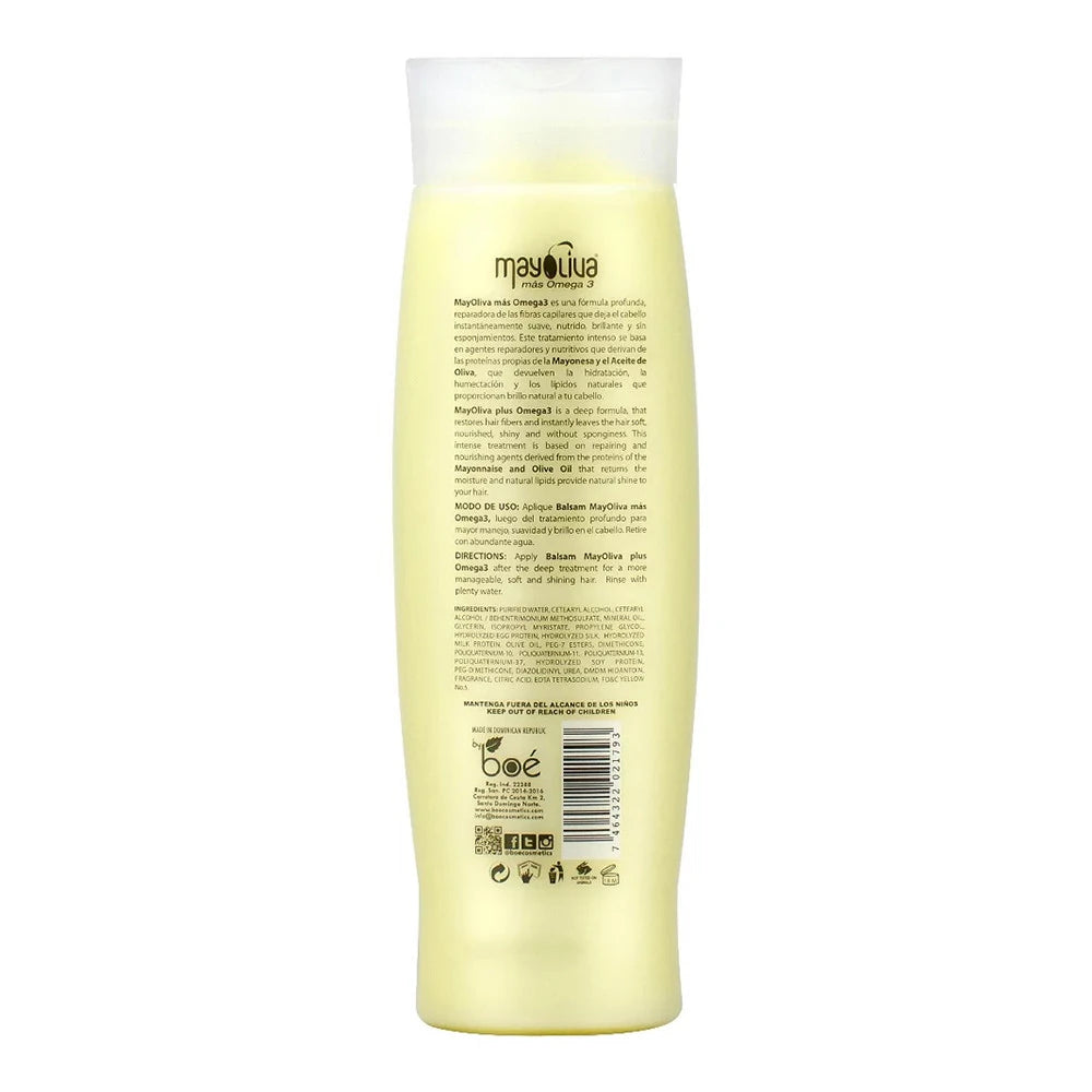 Boe Mayoliva Mas Omega 3  Balsam(Rinse) 325ml 11oz 11 Oz (Pack of 24)