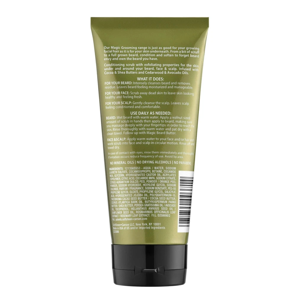Softsheen-Carson Magic Men's Grooming Facial Exfoliating Scrub 6.8 Fl. Oz (Pack of 24)