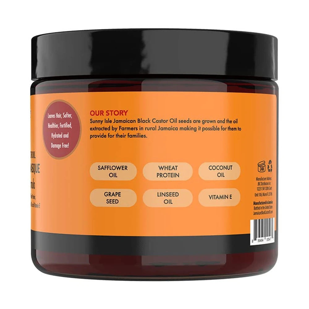 Sunny Isle Jamaican Black Castor Oil Intensive Repair Masque (B01HL5ZJ3E) 16 Fl. Oz (Pack of 6)