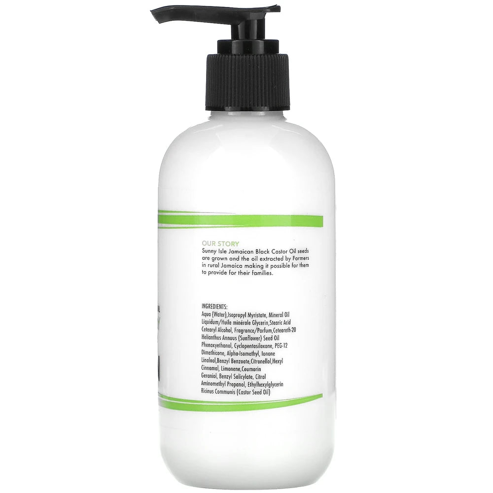 Sunny Isle Jamaican Black Castor Oil Hand & Body Stress Relief Lotion 8 Fl. Oz (Pack of 6)