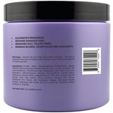 Sunny Isle Anti-Brass Color Enhancing Purple Hair Repair Masque 16oz (Pack of 6)
