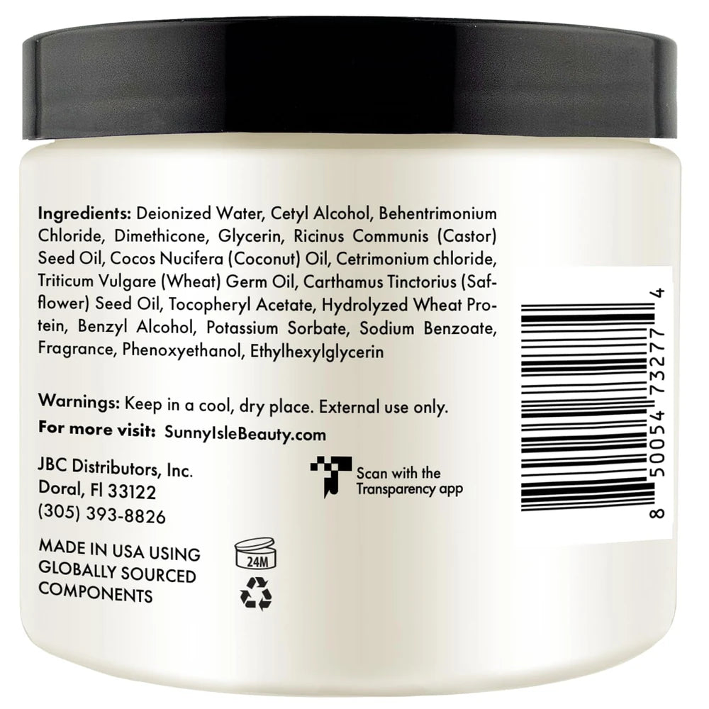 Sunny Isle Lavender Mint Hair and Strong Roots Intensive Repair Masque 16oz (Pack of 6)