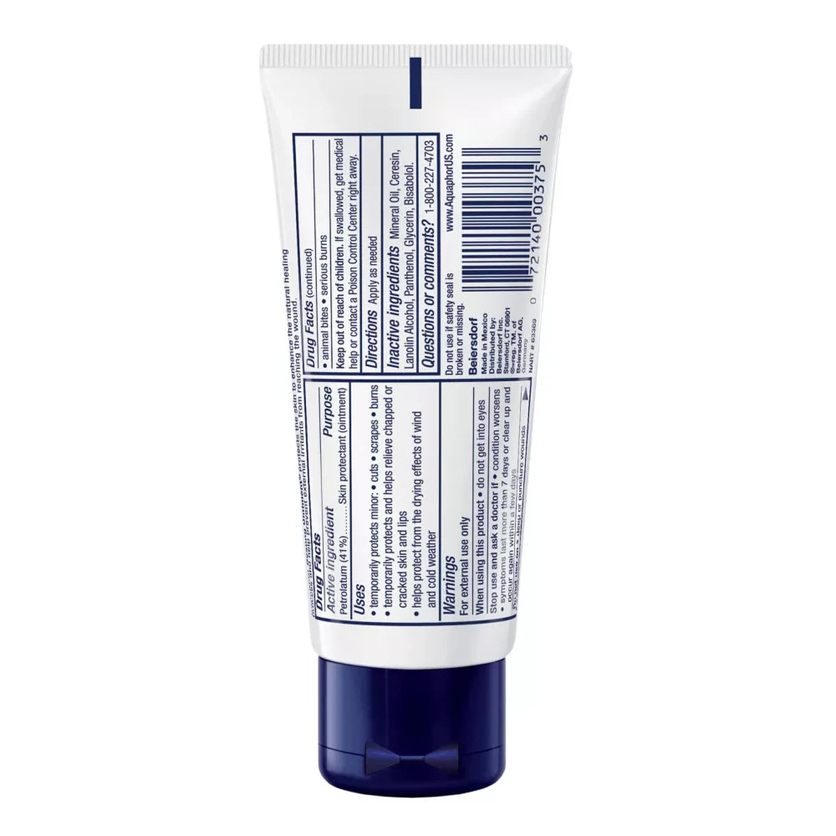 Aquaphor Healing Ointment Advanced Skin Protectant Therapy 1.75Oz (Pack of 24)