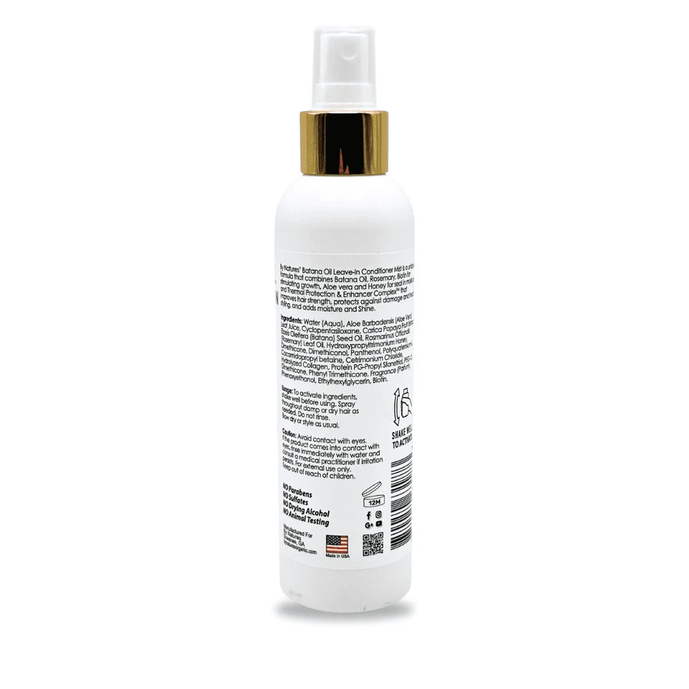 By Natures Batana Oil Thermal Protection Leave In Mist 6 fl.oz (Pack of 12)