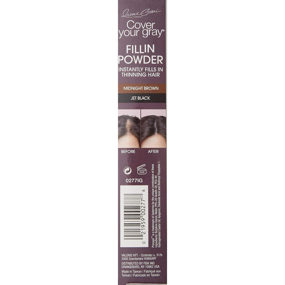 Cover Your Gray Fill In Powder Pro - Dark Brown / Black 0.14 Oz (Pack of 24)