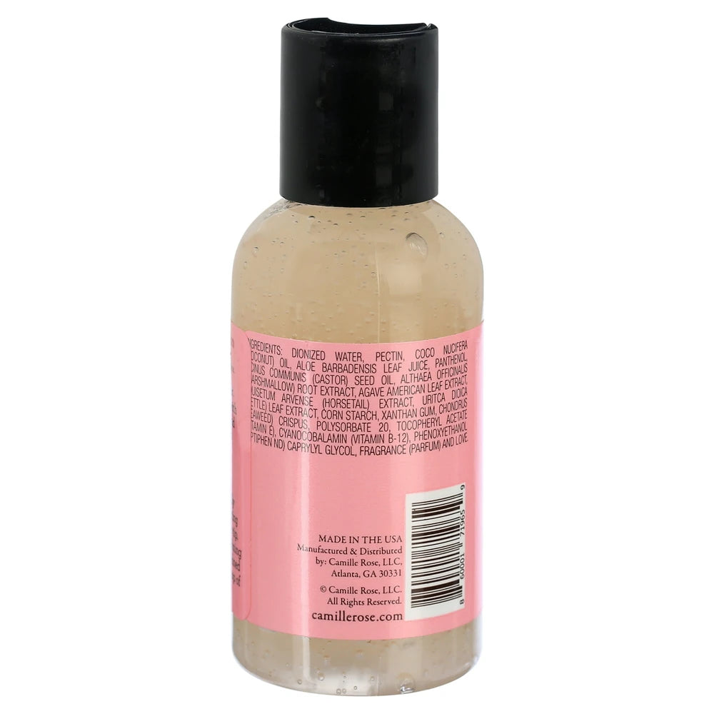 Camille Rose Curl Maker Define & Style Hair Styling Gel with Marshmallow Extract & Agave Leaf Extract 2 Oz (Pack of 6)