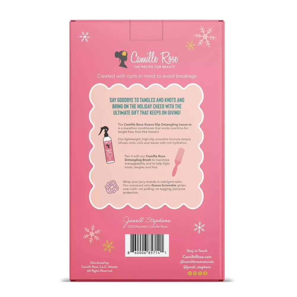 Camille Rose Tangle-less Tidings of Joy Holiday Gift Set - 3pc (Pack of 6)