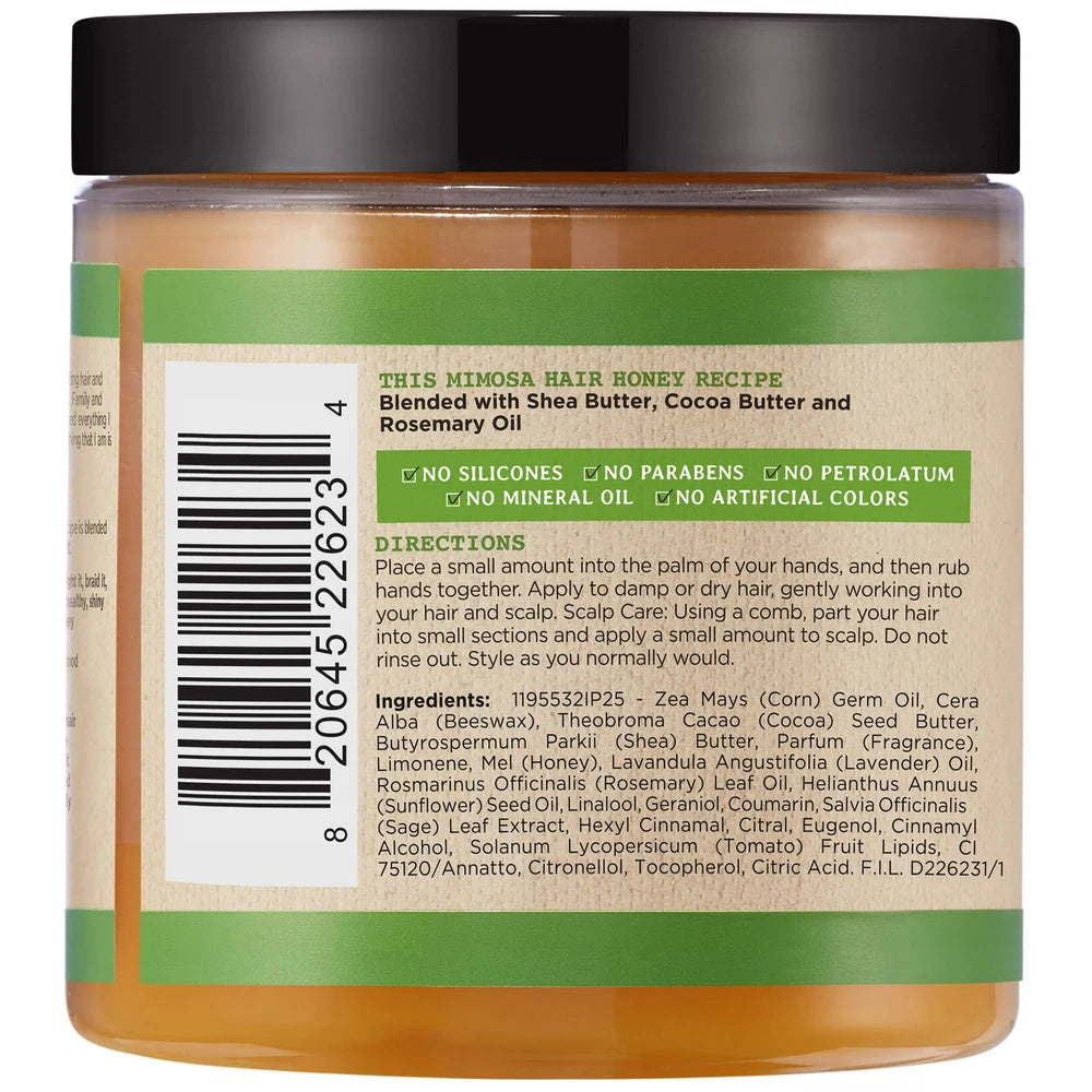 Carol's Daughter Mimosa Hair Honey Moisturizing Shine Enhancing Curly Hair Pomade, 8 Oz (Pack of 24)