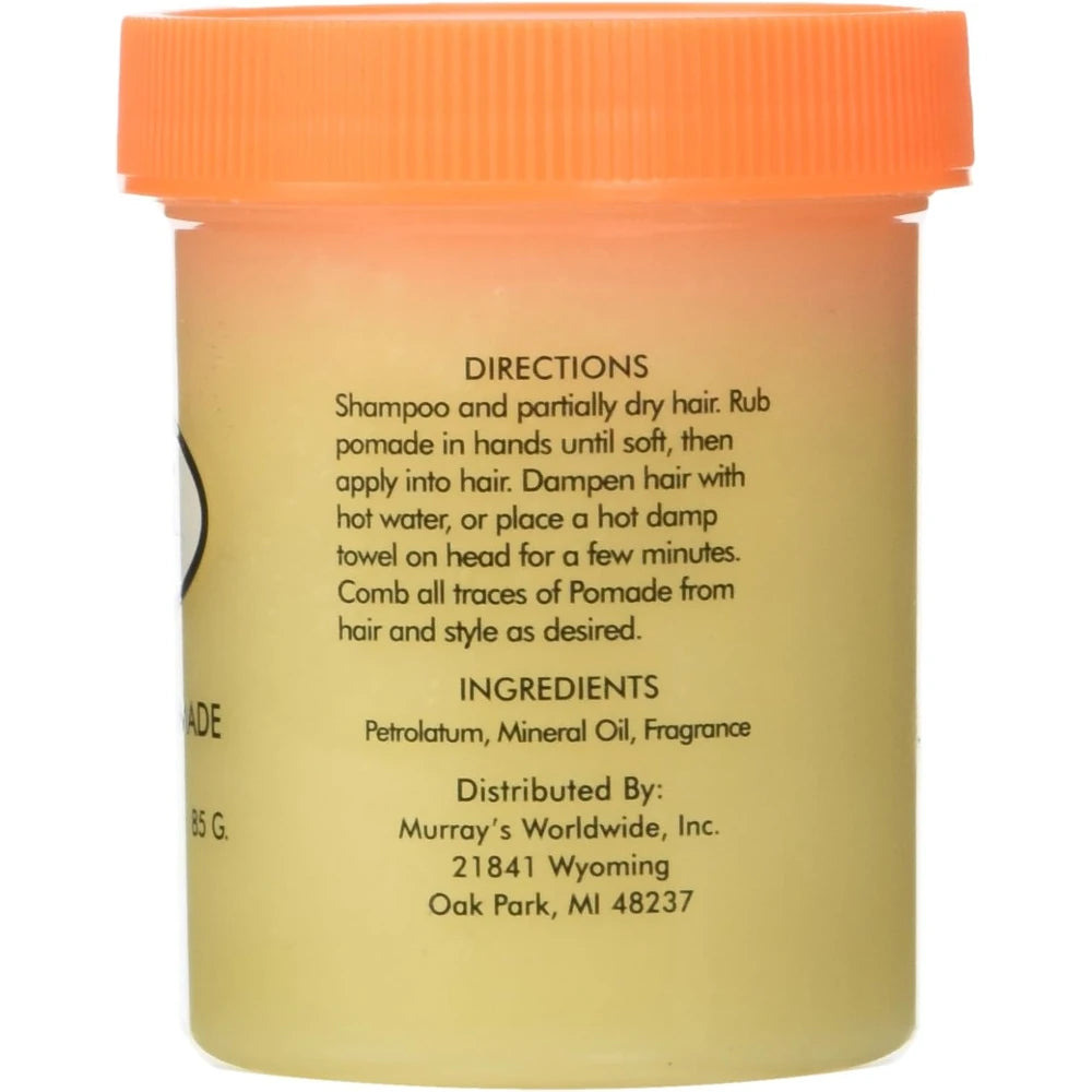 Murray's Original Pomade Institutionalised Package Limited Edition Hair Gel 85g 3 Oz