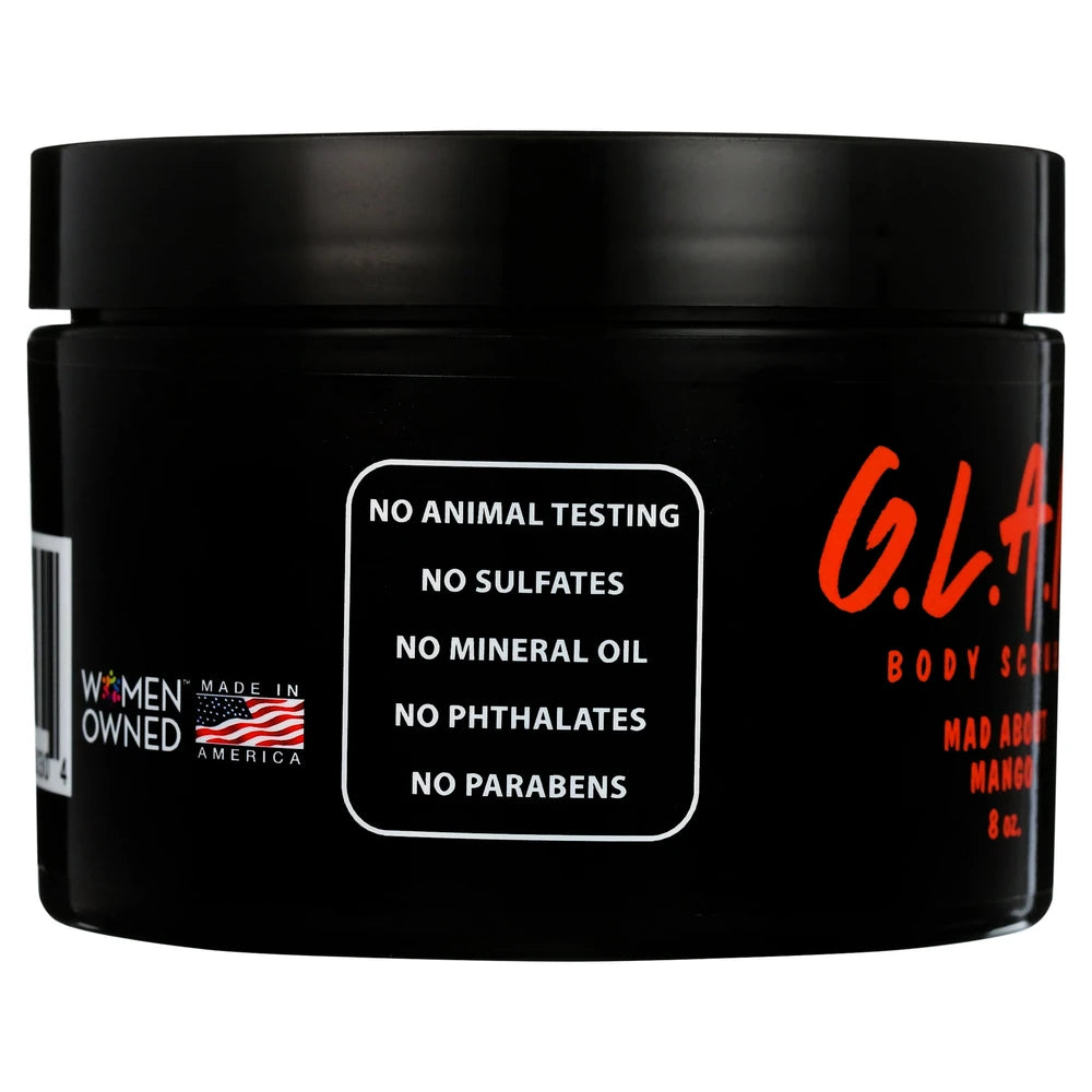 G.L.A.M. Mango Exfoliant 8 Oz (Pack of 12)