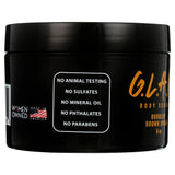 G.L.A.M. BUBBLIN BROWN SUGAR BODY SCRUB 8 Oz (Pack of 12)