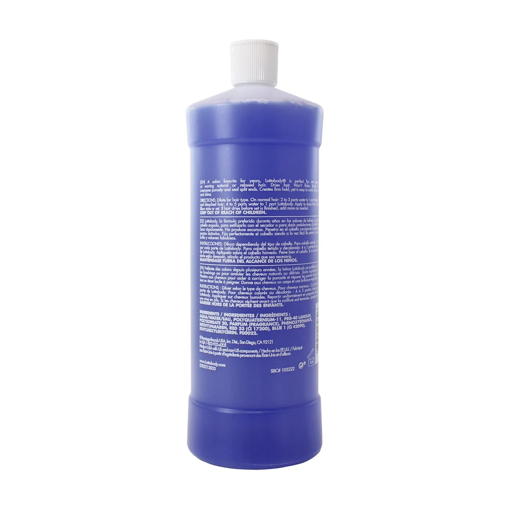 LOTTABODY Professional Concentrated Formula Setting Lotion 32 oz (Pack of 12)