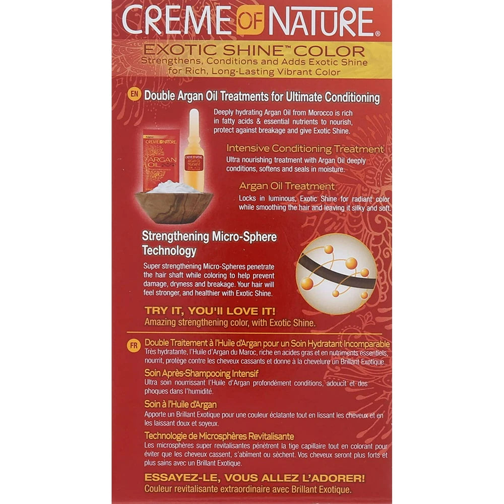 Creme of Nature Permanent Hair Color Soft Black 3.0 1.0 CT (Pack of 12)